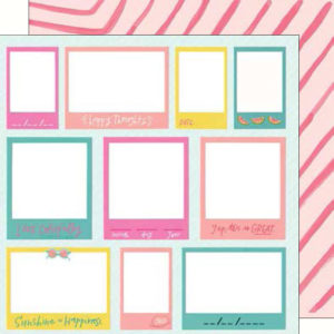 Dear Lizzy - Happy Place 12 x 12 Pattern Paper La La Land