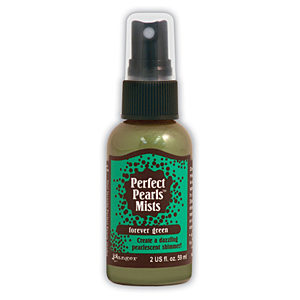 Ranger Ink - Perfect Pearls Mist - 2 Ounce Bottle - Forever Green