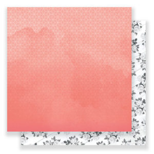 Pink Paislee - C'est La Vie Collection - 12 x 12 Double Sided Paper - Paper 03