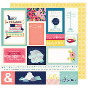 Shimelle Collection - Starshine - 12 x 12 Double Sided Paper - Astro