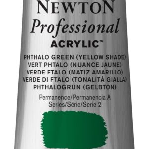 Winsor and Newton Professional Acrylic - Phthalo Green Yellow Shade Series 2 60ml