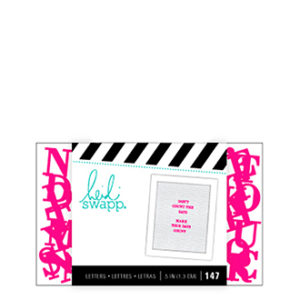 ALPHABET - HS - LETTERBOARD - .5IN SANS SERIF PINK (147 PIECE)
