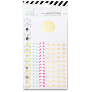 Heidi Swapp Memory Planner 2017 - Inserts with Stickers Goals