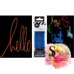 Heidi Swapp 8FT. WIRE – BLUE