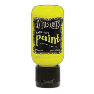 Dylusions Paints - Flip Cap Bottle - Lemon Drop