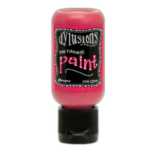 Dylusions Paints - Flip Cap Bottle - Pink Flamingo