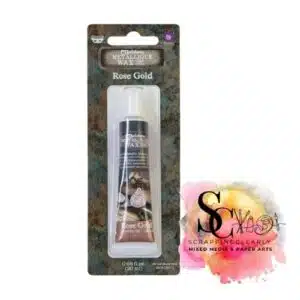 Prima Finnabair Art Alchemy Metallique Wax - Rose Gold