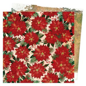 Vicki Boutin Warm Wishes Double-Sided Cardstock 12"X12" - Tis The Season
