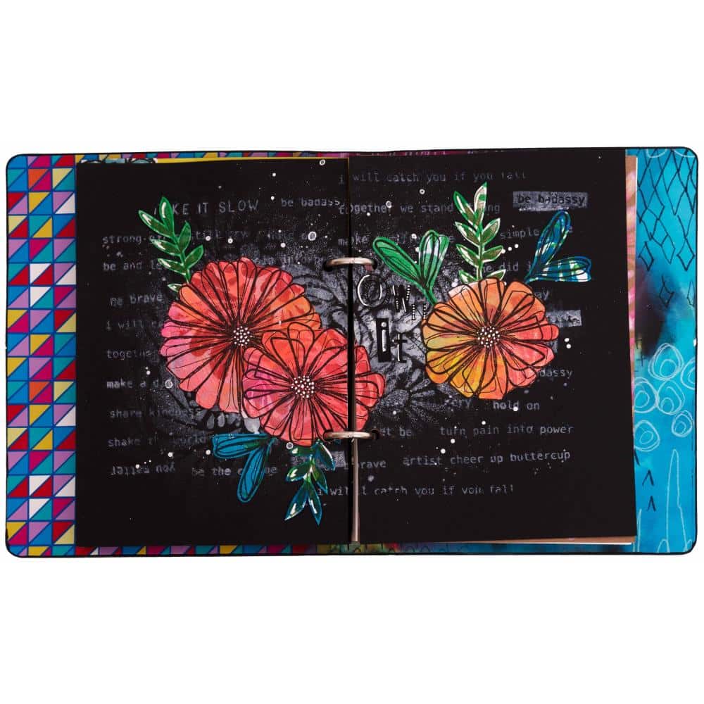 Art By Marlene Bold and Bright Clear Stamps Floral Simplicity