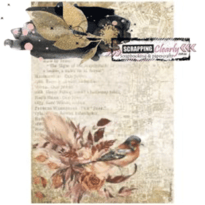 Stamperia Rice Paper Sheet A4 - Bird Our Way