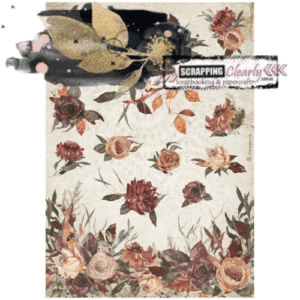 Stamperia Rice Paper Sheet A4 - Flowers Our way