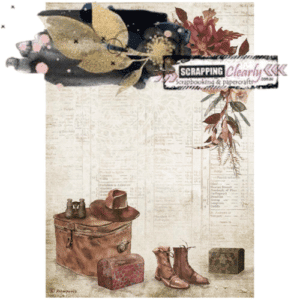 Stamperia Rice Paper Sheet A4 - Country Elements Our way