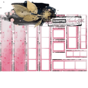 49 and Market Color Swatch: Blossom Acetate Filmstrips