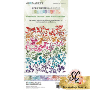49 & Market Spectrum Gardenia Laser Cut Outs