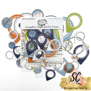 Vintage Artistry Everywhere Chipboard Frame Set