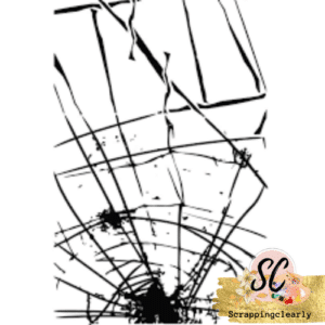 Prima Marketing - Broken Glass Stamp 4 x 6