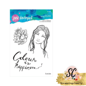 JD Clear Stamp - Colour is Happiness