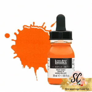 Liquitex Inks - Bright Orange 30ml