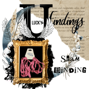 LUCKYfindings Seam Binding Ribbon - Melon