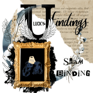 LUCKYfindings Seam Binding Ribbon - Navy