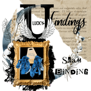 LUCKYfindings Seam Binding Ribbon - Texas Teal