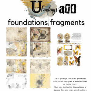 LUCKYfindings Foundations Fragments-  miss monarch