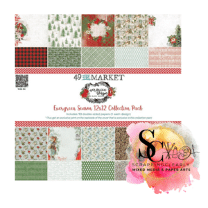 49 and Market Evergreen Season- 12 x 12 Collection Pack