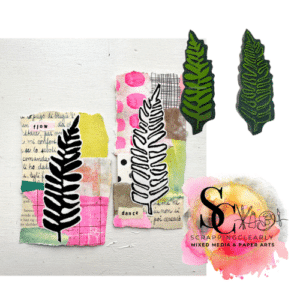 Art Foamies Susanne Randers for Fodder School | Ferns | Foam Stamps - Set of 2