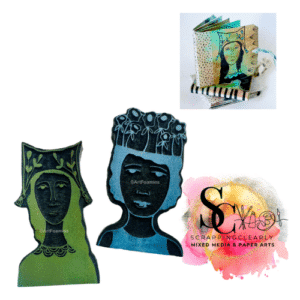 ArtFoamies Megan Quinlan | Garden Gals | Foam Stamps - Set of 2