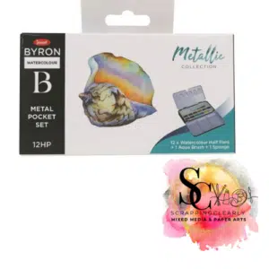 Jasart Byron Watercolour Pocket Sets - Metallic