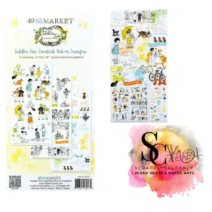 49 And Market Toddler Time Essentials Rub on Transfers