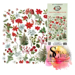 49 and Market - Evergreen Season Wildflower Laser Cut