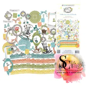 49 and Market -Toddler Time Laser Cut Elements