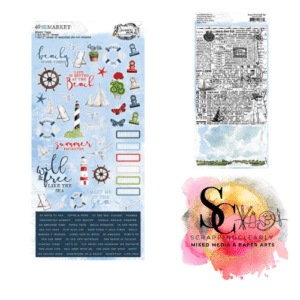 49 and Market - Summer Porch Washi Tape Sheet