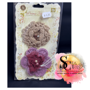 Prima Flowers Kniyttie - Powder Puff