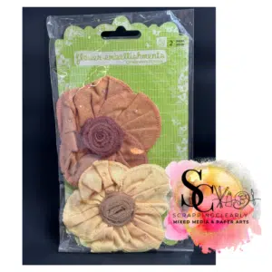 Prima Flowers Flower Embellishments Pas De Chat  - Ginger