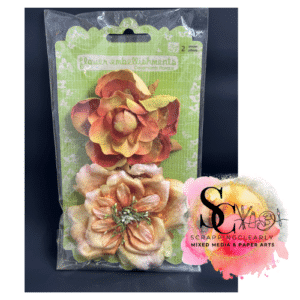 Prima Flowers Flower Embellishments Baroque Blooms - Sienna