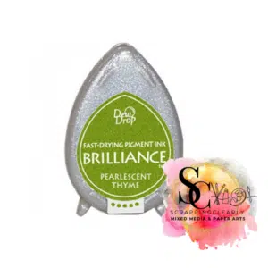 Memento Ink Pad Dew Drop Brilliance - Pearlescent Thyme