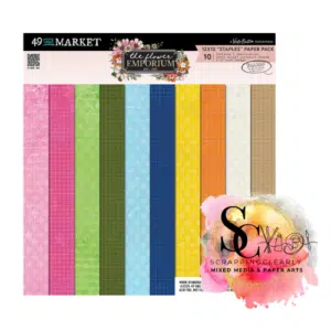 49 And Market Staples Pack 12"X12" - The Flower Emporium