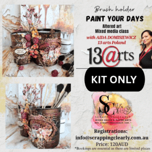 Paint Your Days - Altered Art Mixed Media Kit