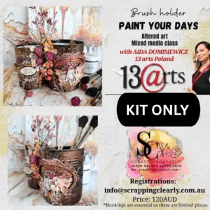 Paint Your Days - Altered Art Mixed Media Kit