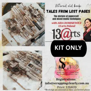 Tales from Lost Pages - Altered Art Mixed Media Kit