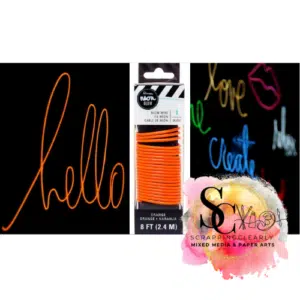 Heidi Swapp NEON 8FT. WIRE – Orange