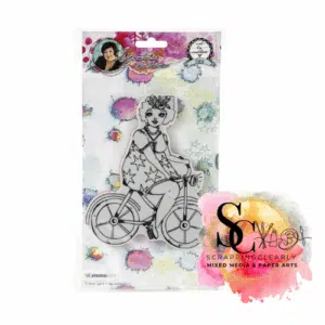 Art By Marlene Essentials Cling Stamp -Flower BM15