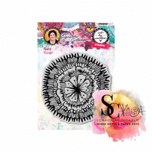 Art By Marlene Essentials Cling Stamp -Flower BM30