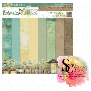 49 and Market Botanical Buzz - 12 x 12 Solids Collection Pack