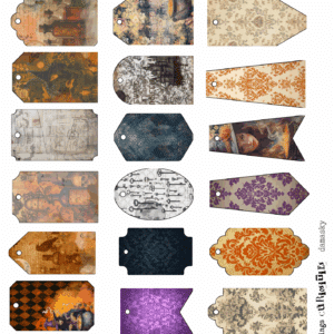 LUCKYfindings curiosities - damasky 18pcs