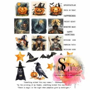 LUCKYfindings Artist Trading Collectives - spooktacular