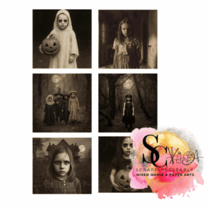 LUCKYfindings Imagery Sheet - haunting child