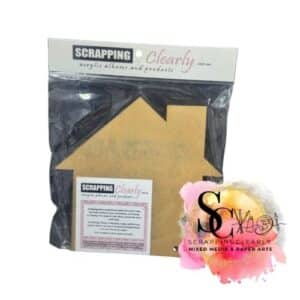 Scrappingclearly Acrylic Albums - House